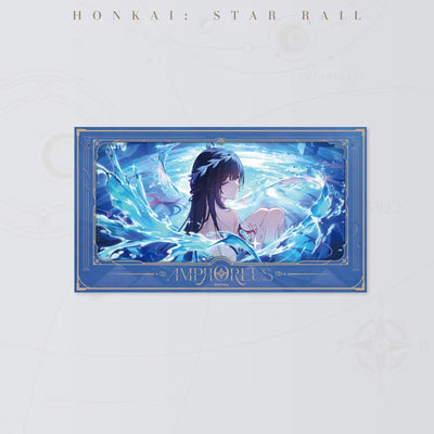 Honkai Star Rail Hysilens film-style card featuring character artwork
