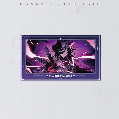 Honkai Star Rail Life for Death Blood for Debt film-style card featuring a dark battle scene