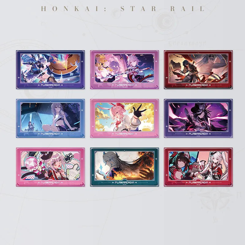 Honkai Star Rail The Memories We Share Series film-style cards collection