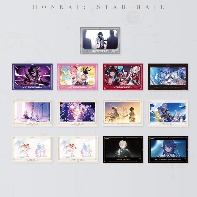 Honkai Star Rail The Memories We Share Series lenticular collectible card collection