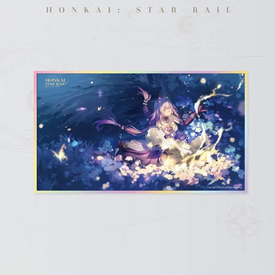 Honkai Star Rail After We Embraced B PET art board featuring a character surrounded by glowing flowers
