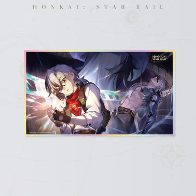 Honkai Star Rail Boothill PET art board featuring a dramatic character scene with cinematic lighting