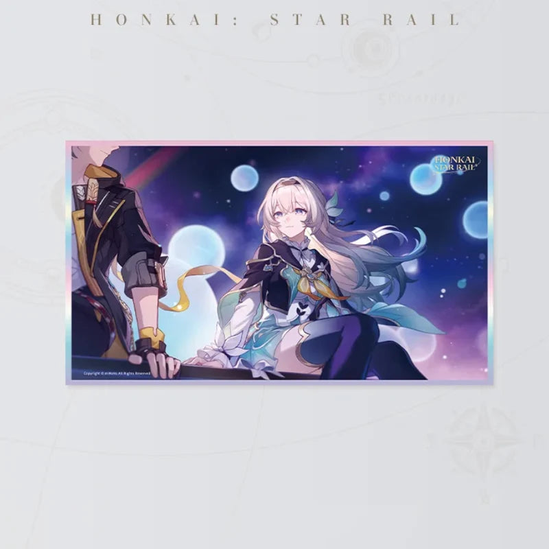 Honkai Star Rail The Final Farewell B PET art board featuring a Penacony farewell scene