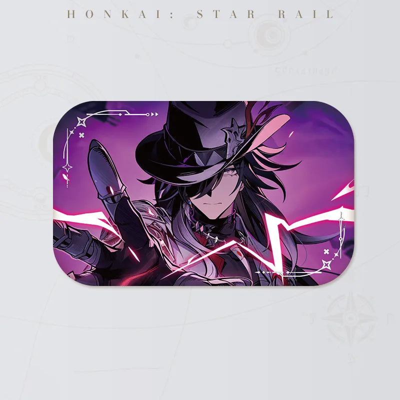 Honkai: Star Rail Ashveil B Ver. collectible tinplate badge