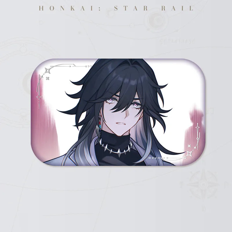 Honkai: Star Rail Ashveil C Ver. collectible tinplate badge