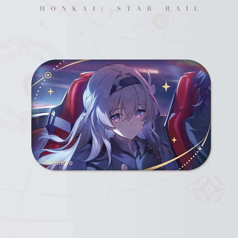Honkai: Star Rail Firefly collectible tinplate badge