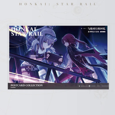 Honkai: Star Rail The Memories We Share Vol. 1 postcard set featuring Silver Wolf and Kafka cover artwork