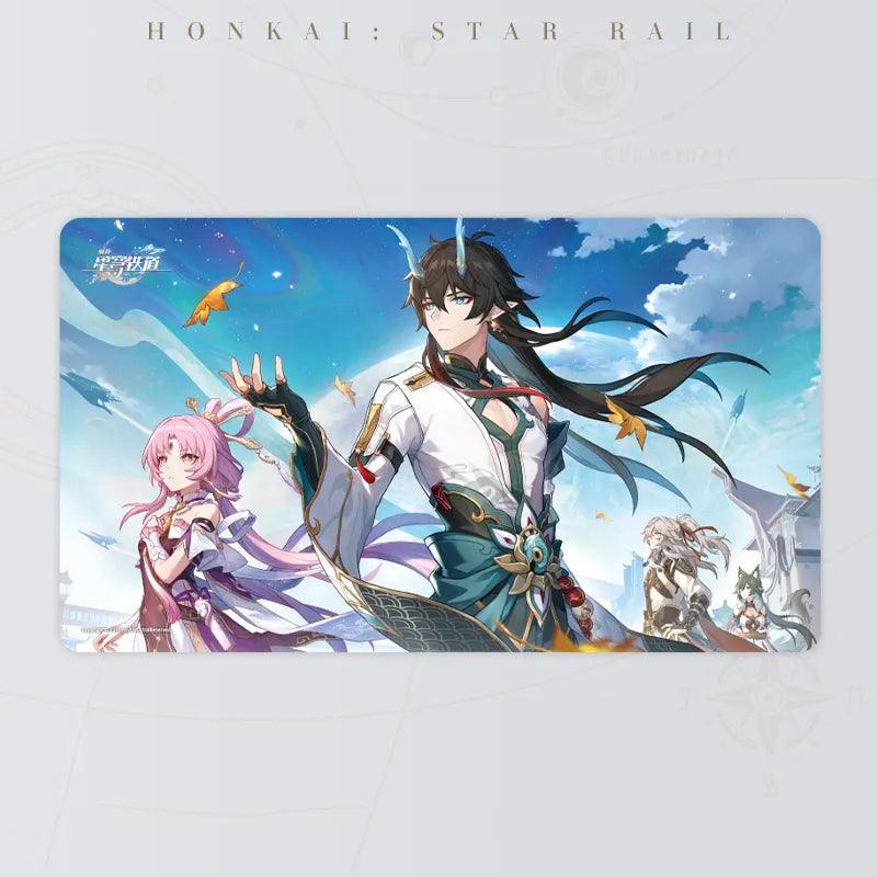 Honkai: Star Rail Celestial Eyes Above Mortal Ruins Desk Mat
