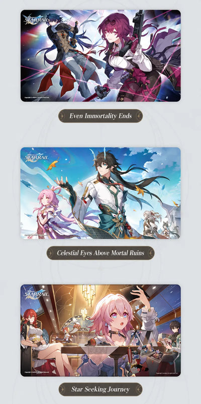 Honkai: Star Rail Theme Series Desk Mat artwork details
