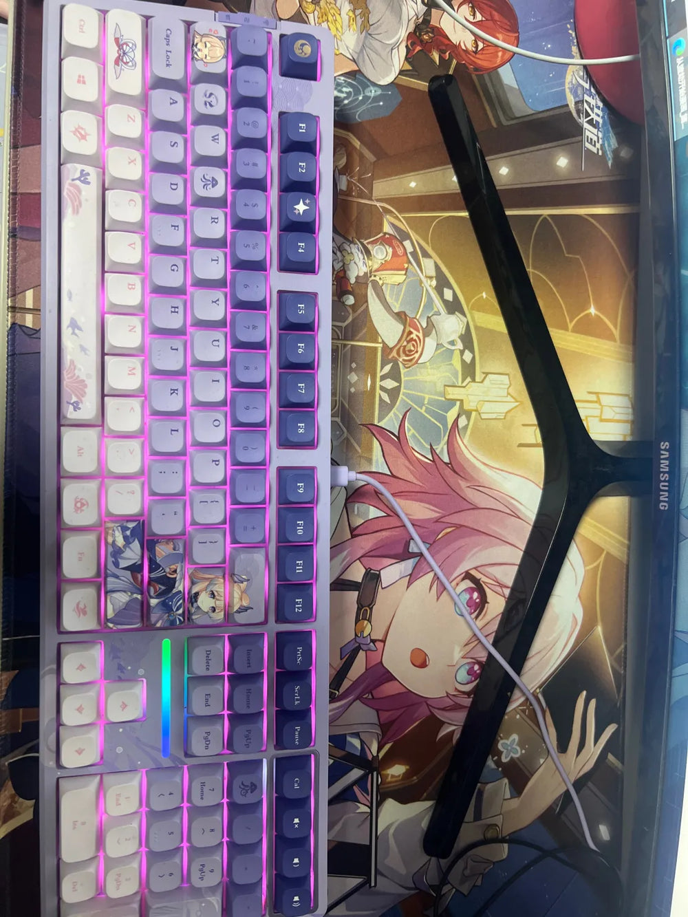Honkai: Star Rail Theme Series Alfombrilla de Ratón Grande para Escritorio