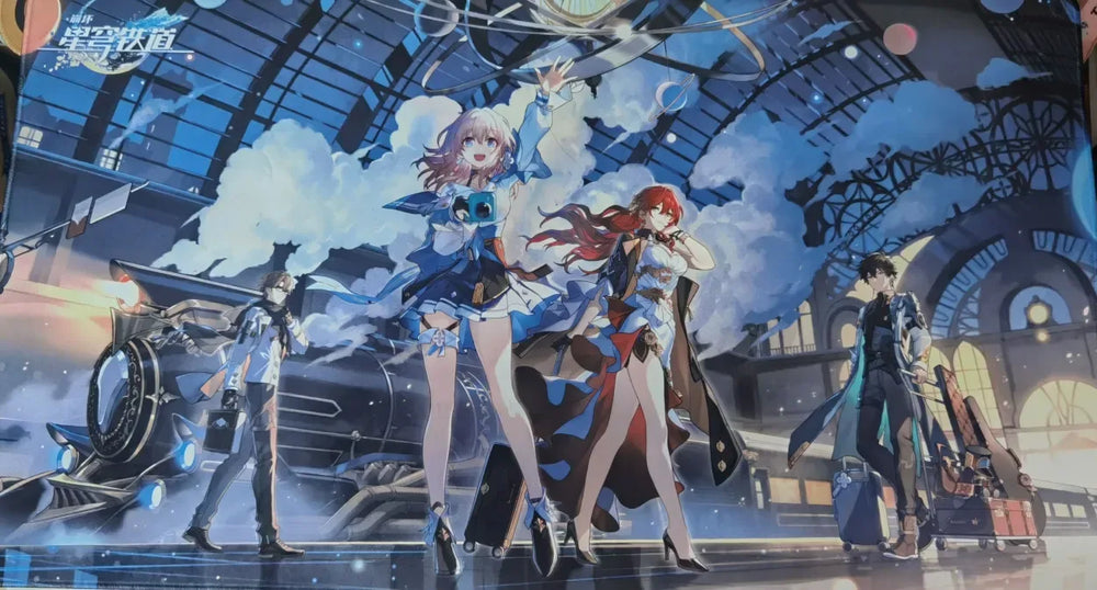 Honkai: Star Rail Theme Series Alfombrilla de Ratón Grande para Escritorio