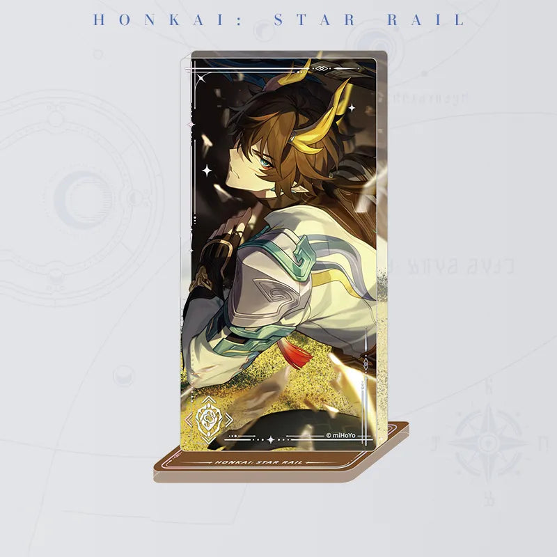 Honkai: Star Rail Though Worlds Apart Light Cone Flowing Sand Acrylic Standee