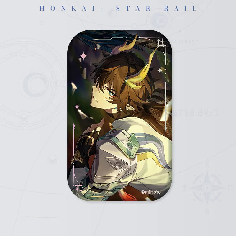 Honkai: Star Rail Though Worlds Apart Light Cone Tinplate Badge