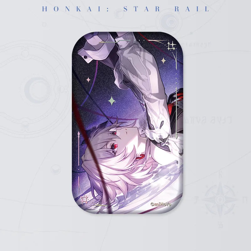 Honkai: Star Rail To Evernight's Stars Light Cone Tinplate Badge
