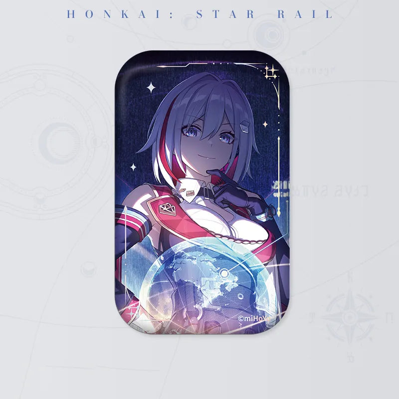 Honkai: Star Rail Trend of the Universal Market Light Cone Tinplate Badge