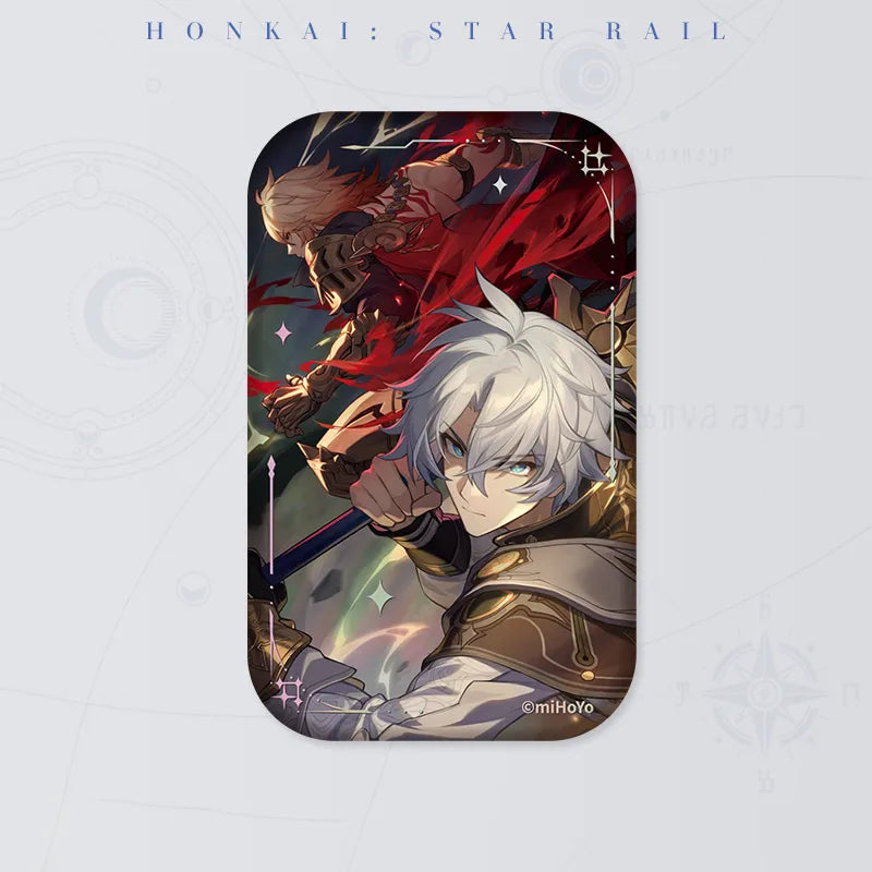 Honkai: Star Rail Victory In a Blink Light Cone Tinplate Badge