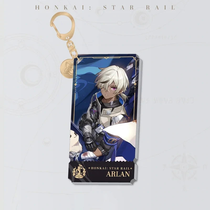 Honkai: Star Rail Arlan Character Artwork Series Destruction Acrylic Charm