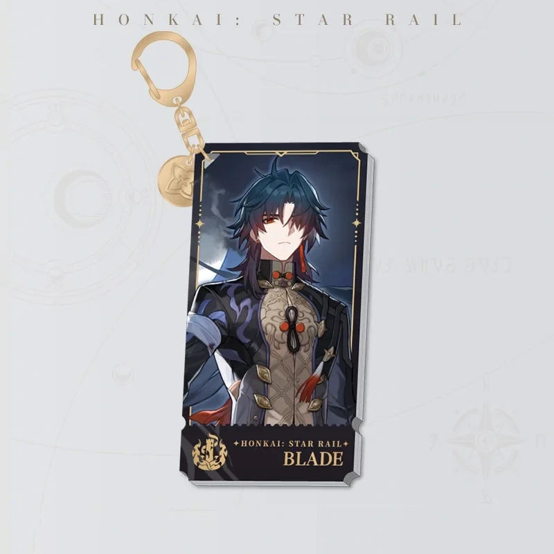 Honkai: Star Rail Blade Character Artwork Series Destruction Acrylic Charm