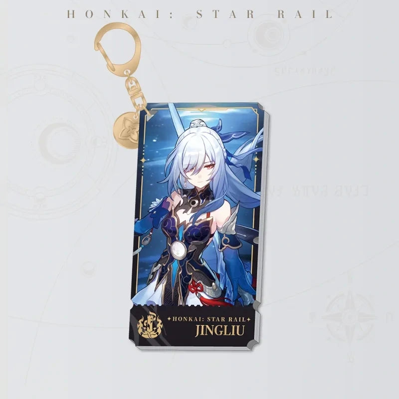 Honkai: Star Rail Jingliu Character Artwork Series Destruction Acrylic Charm