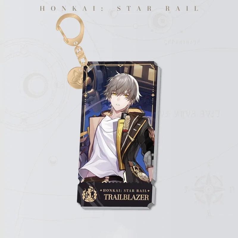 Honkai: Star Rail Trailblazer Male Character Artwork Series Destruction Acrylic Charm