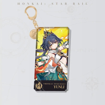 Honkai: Star Rail Yunli Character Artwork Series Destruction Acrylic Charm