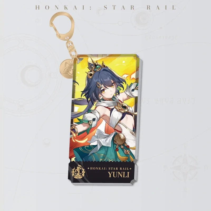 Honkai: Star Rail Yunli Character Artwork Series Destruction Acrylic Charm