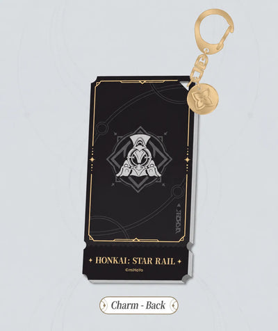 Honkai: Star Rail Character Artwork Series Destruction Acrylic Charm back design