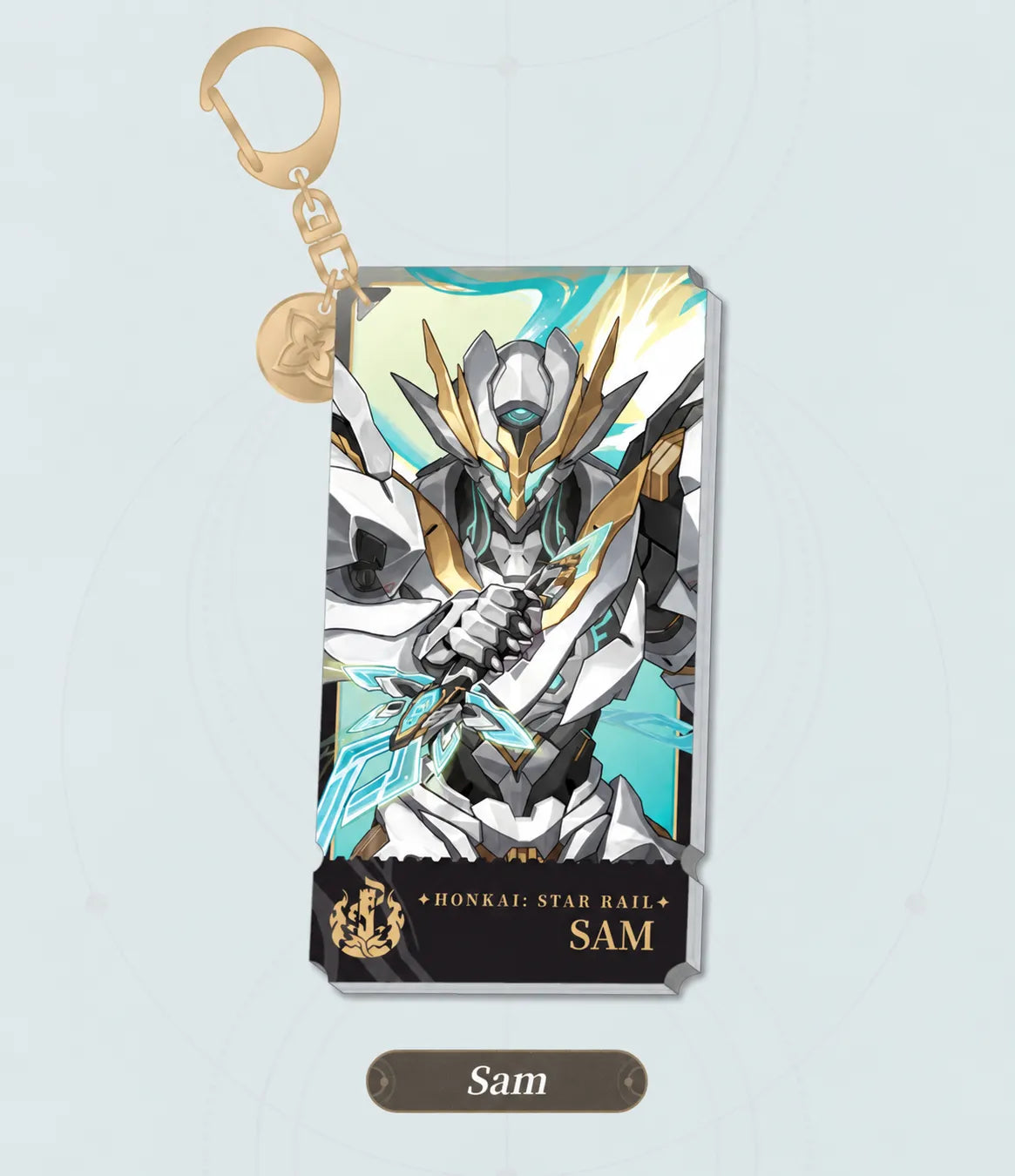 Sam Character Artwork Series Destruction Acrylic Charm details