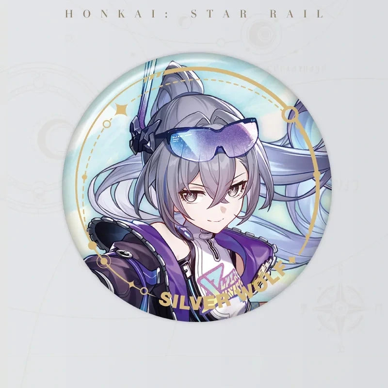 Honkai: Star Rail Silver Wolf LV.999 Character Artwork Series Elation Tinplate Badge