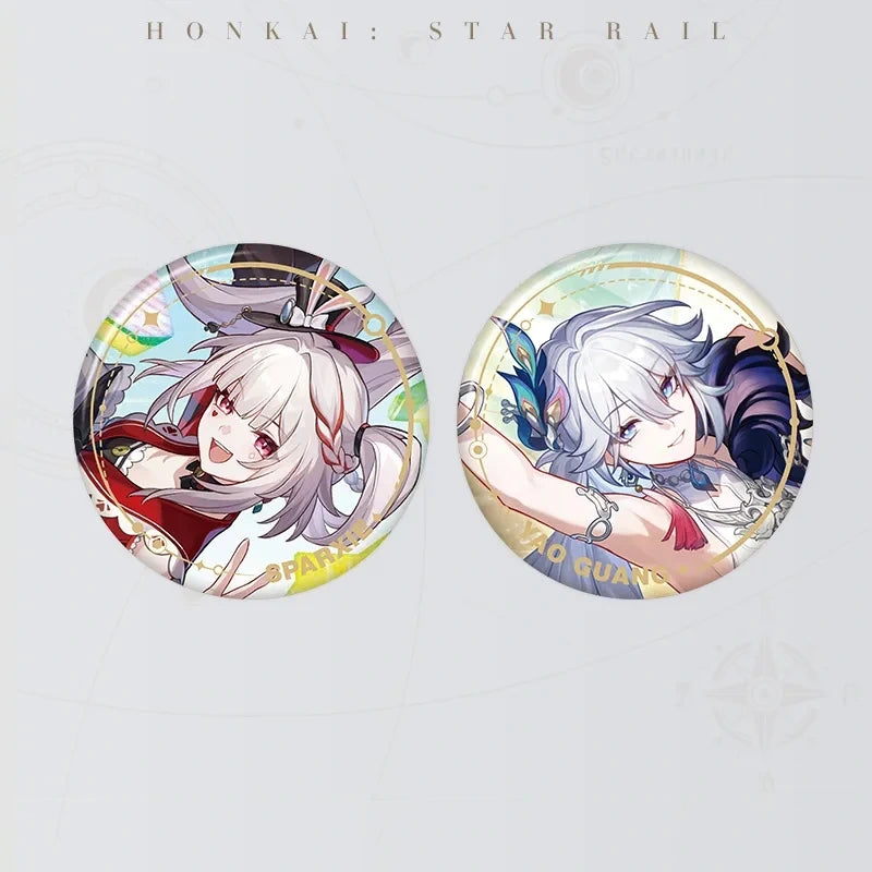 Honkai: Star Rail Character Artwork Series Elation Tinplate Badge collection