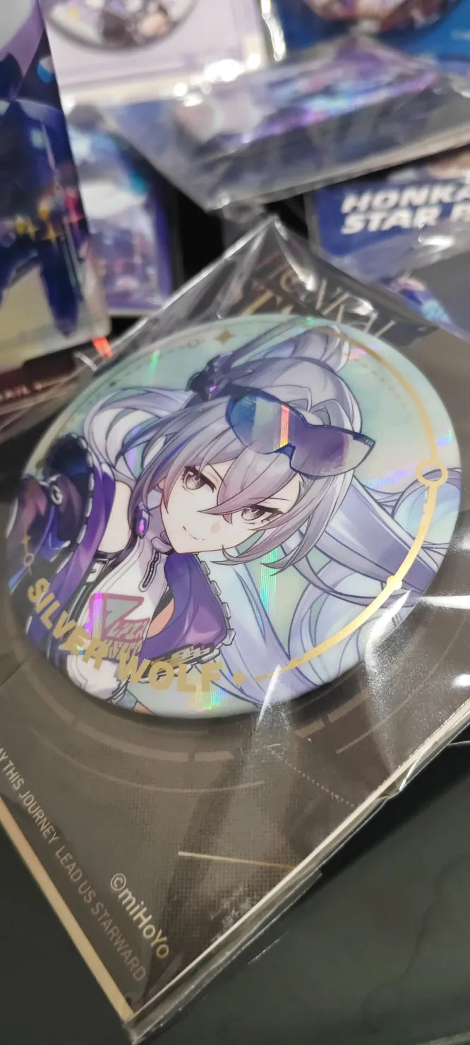Honkai: Star Rail Character Artwork Series Badges en Fer-Blanc Elation
