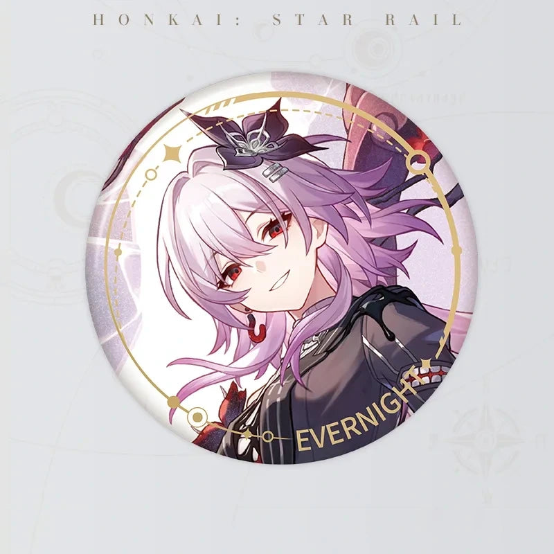 Honkai: Star Rail Evernight Character Artwork Series Remembrance Tinplate Badge