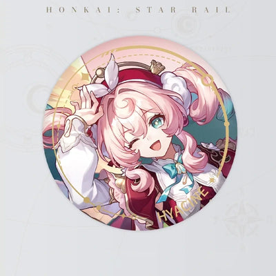 Honkai: Star Rail Hyacine Character Artwork Series Remembrance Tinplate Badge