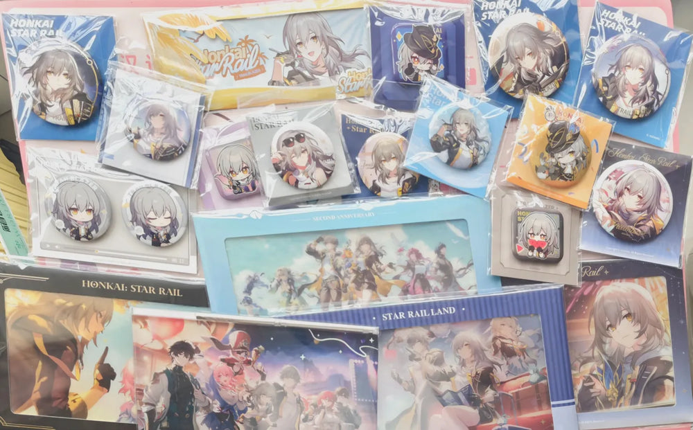 Honkai: Star Rail Character Artwork Series Badges en Fer-Blanc Remembrance