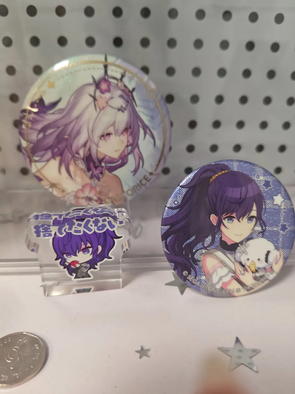 Honkai: Star Rail Character Artwork Series Badges en Fer-Blanc Remembrance