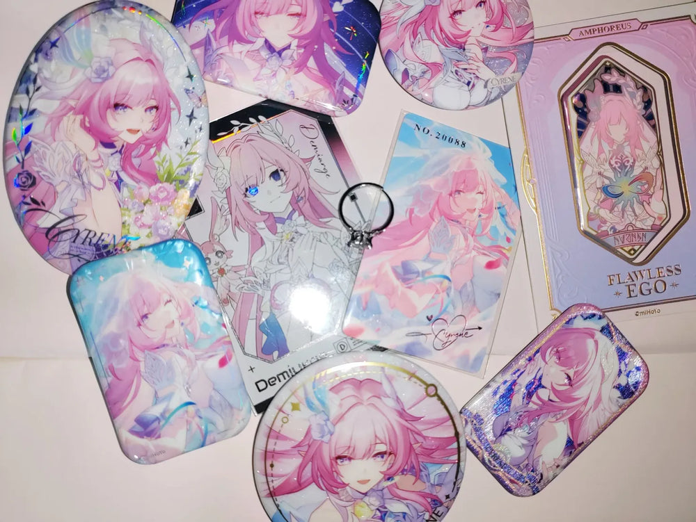 Honkai: Star Rail Character Artwork Series Badges en Fer-Blanc Remembrance