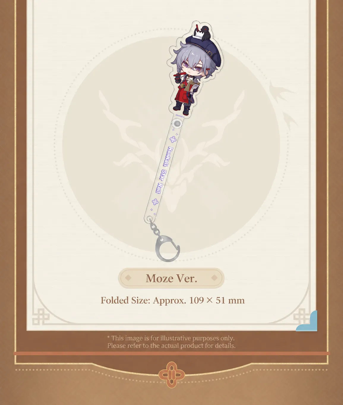Honkai: Star Rail Moze Time to Feast! acrylic photo prop