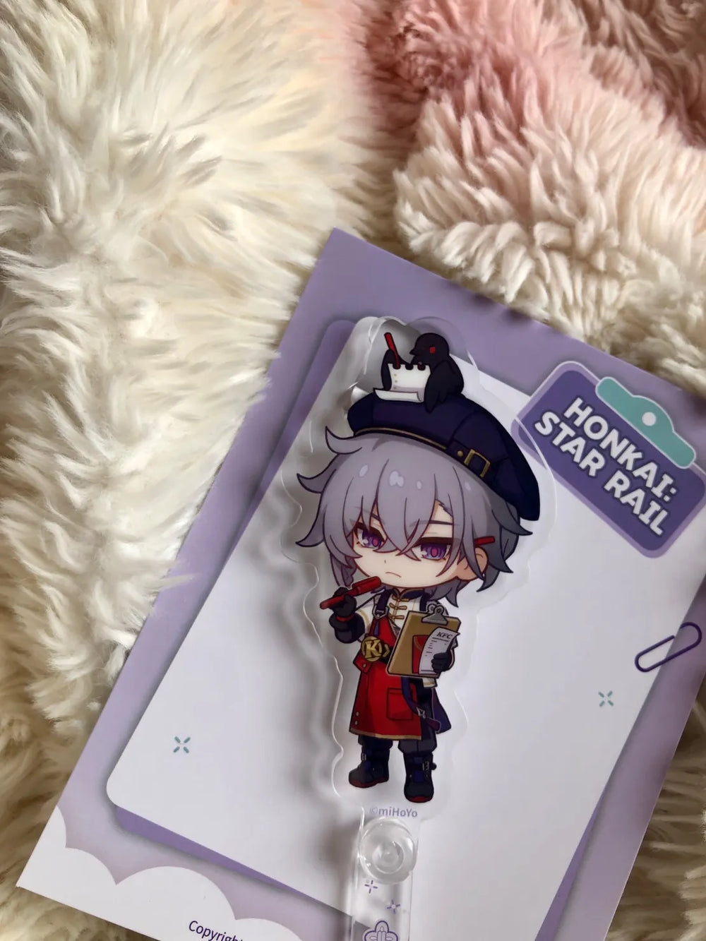 Honkai: Star Rail Time to Feast! Accessoires photo chibi en acrylique