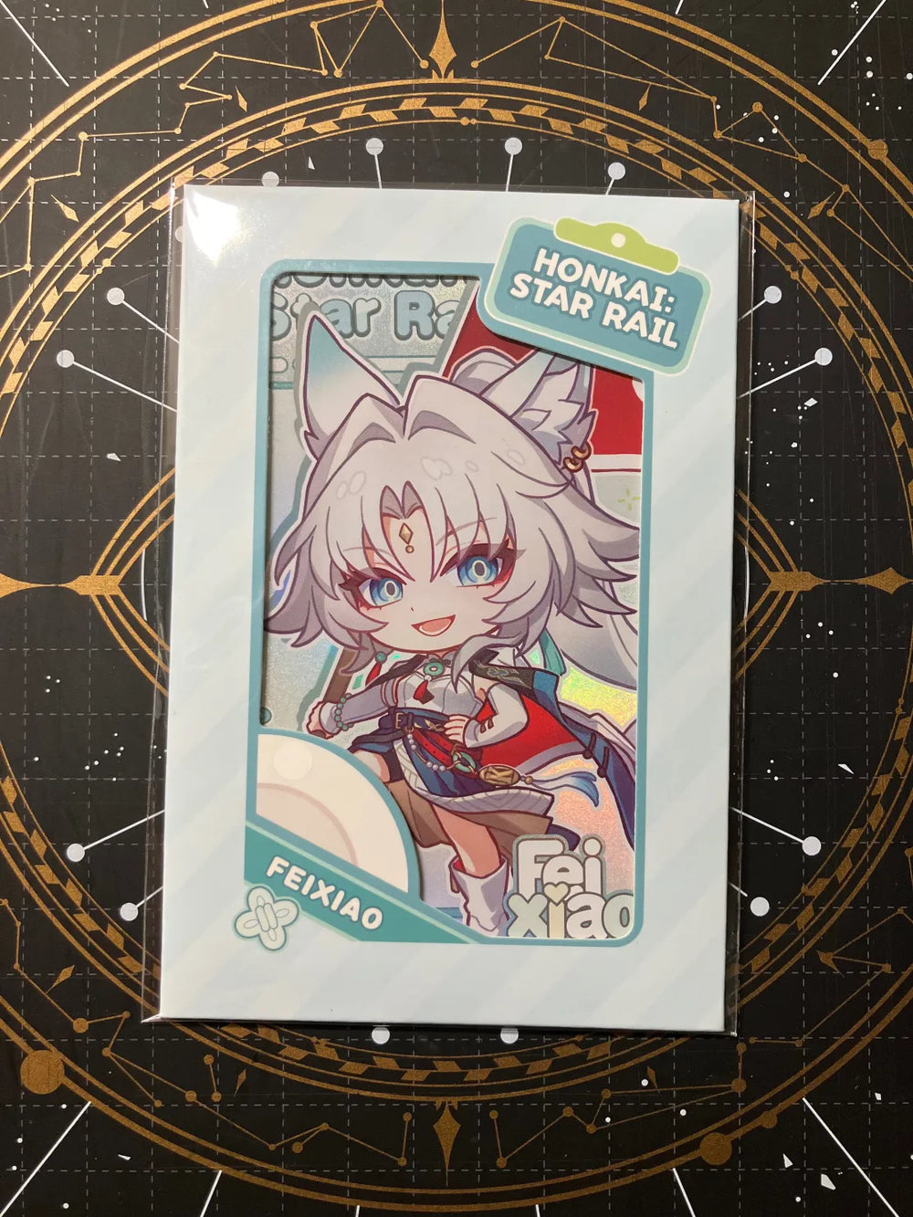 Honkai: Star Rail Time to Feast! Chibi-Holografie-Sammelkarten