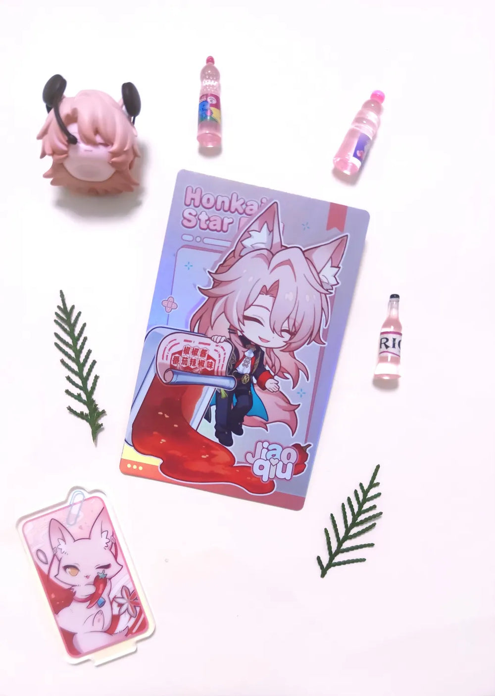 Honkai: Star Rail Time to Feast! Chibi-Holografie-Sammelkarten