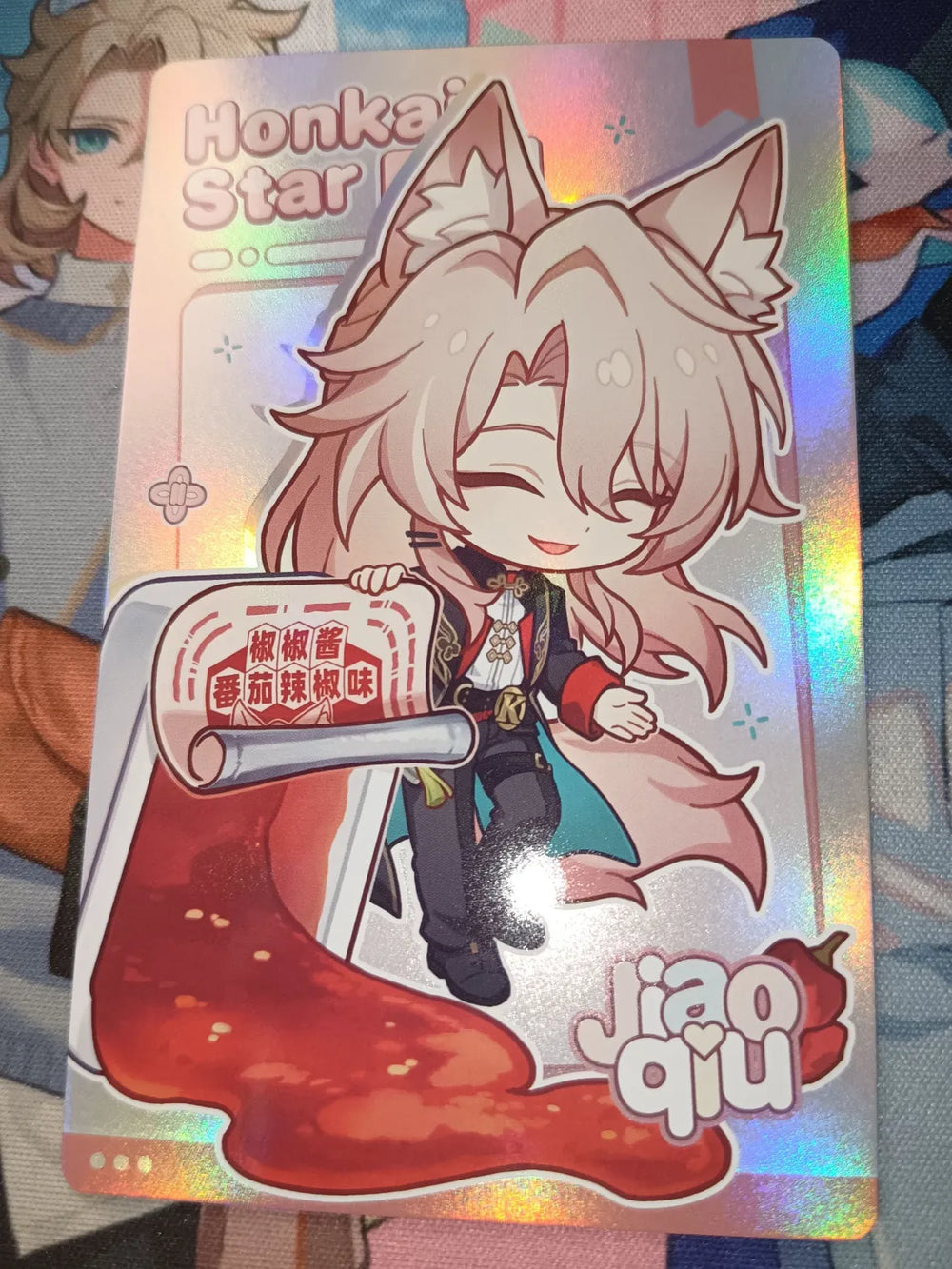 Honkai: Star Rail Time to Feast! Chibi-Holografie-Sammelkarten