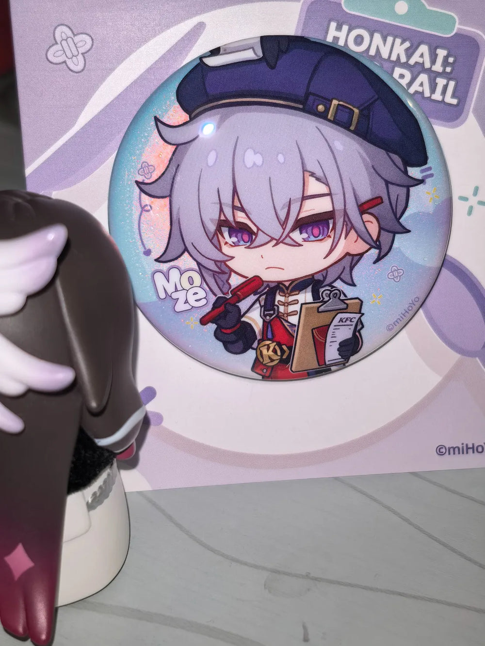 Honkai: Star Rail Time to Feast! Chibi-Tinplate-Badges