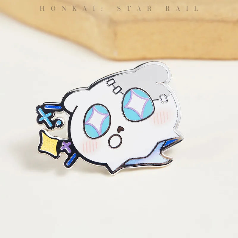 Honkai: Star Rail Wubbaboo Moment Series Metal Badges product display
