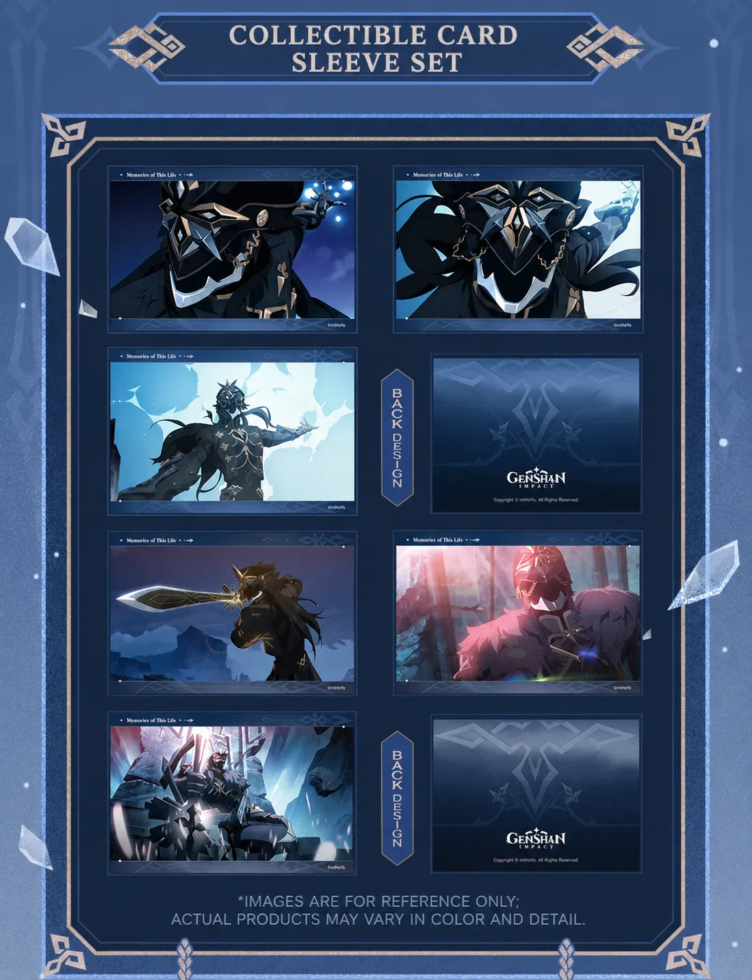 Il Capitano Memories of This Life film bookmark set featuring cinematic scene artwork and collectible presentation