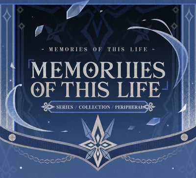Il Capitano Memories of This Life square badge collection featuring three collectible artwork designs