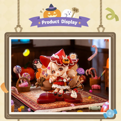 Genshin Impact Klee Q version figure featuring detailed chibi character craftsmanship