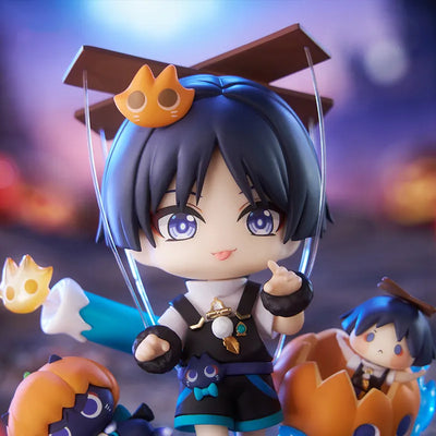 Genshin Impact Série Immernachtreich Reverie Figurine Q Version Wanderer