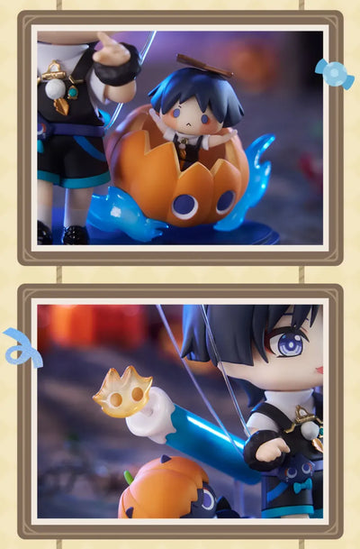Genshin Impact Série Immernachtreich Reverie Figurine Q Version Wanderer
