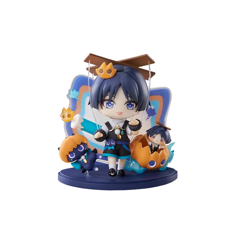 Genshin Impact Série Immernachtreich Reverie Figurine Q Version Wanderer