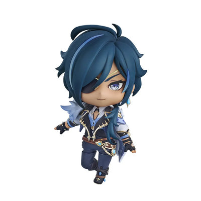 Kaeya Nendoroid figure on a white background featuring interchangeable face plates and accessories